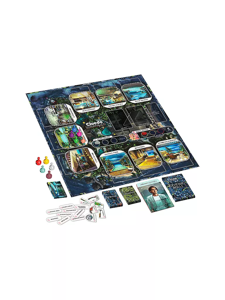 HASBRO | Brettspiel - Cluedo Verschwörung  | keine Farbe