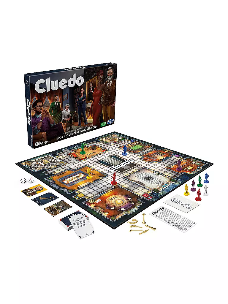 HASBRO | Brettspiel - Cluedo | keine Farbe