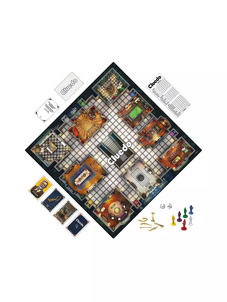 HASBRO | Brettspiel - Cluedo | keine Farbe