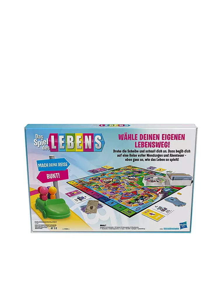 HASBRO | Brettspiel - Das Spiel des Lebens | keine Farbe