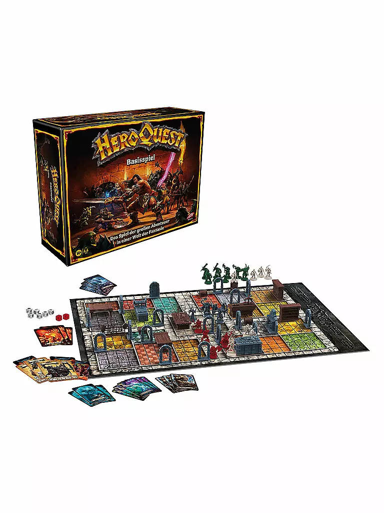 HASBRO | Brettspiel - HeroQuest Basisspiel | keine Farbe