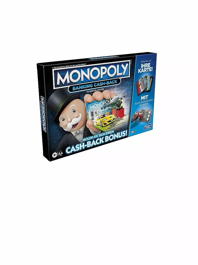 HASBRO | Brettspiel - Monopoly Banking Cash-Back | keine Farbe