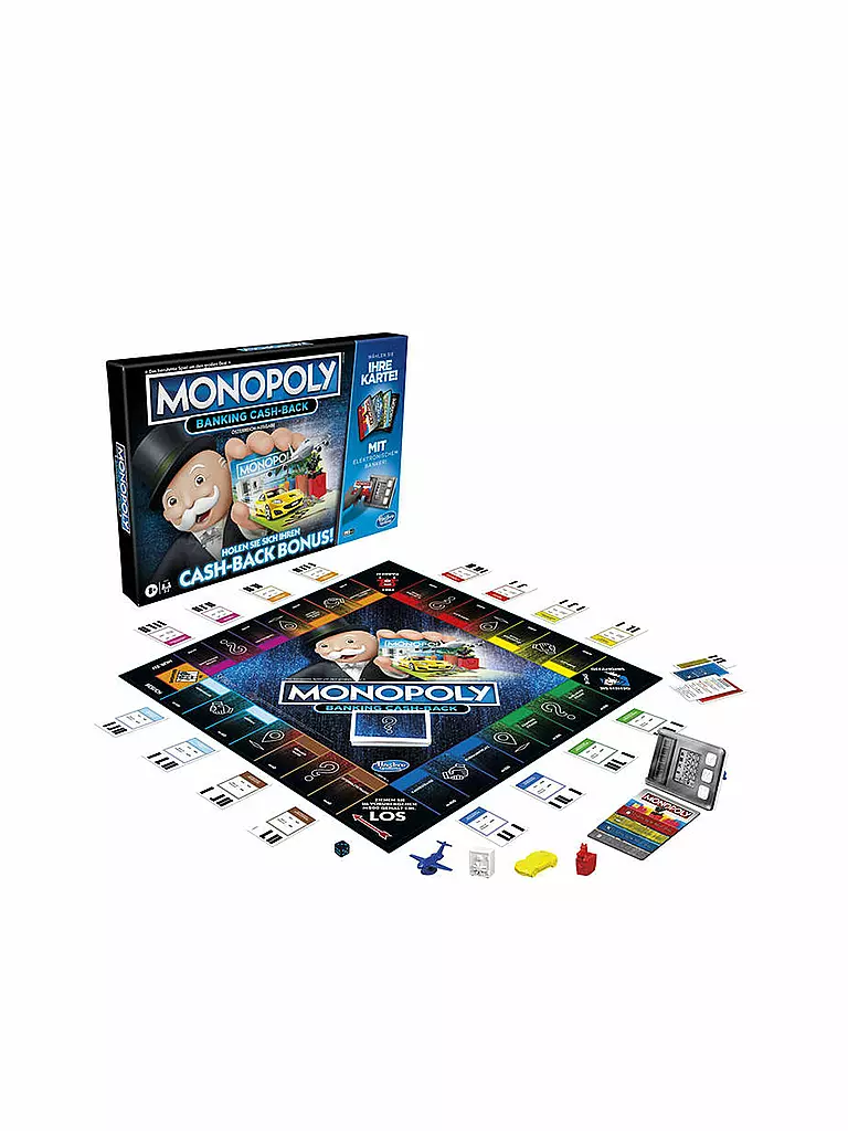 HASBRO | Brettspiel - Monopoly Banking Cash-Back | keine Farbe