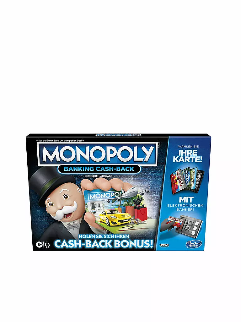 HASBRO | Brettspiel - Monopoly Banking Cash-Back | keine Farbe