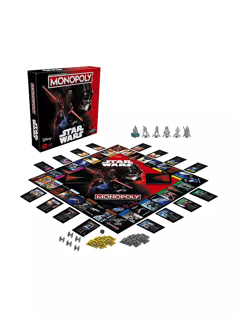 HASBRO | Brettspiel - Monopoly Dark Side Edition | keine Farbe