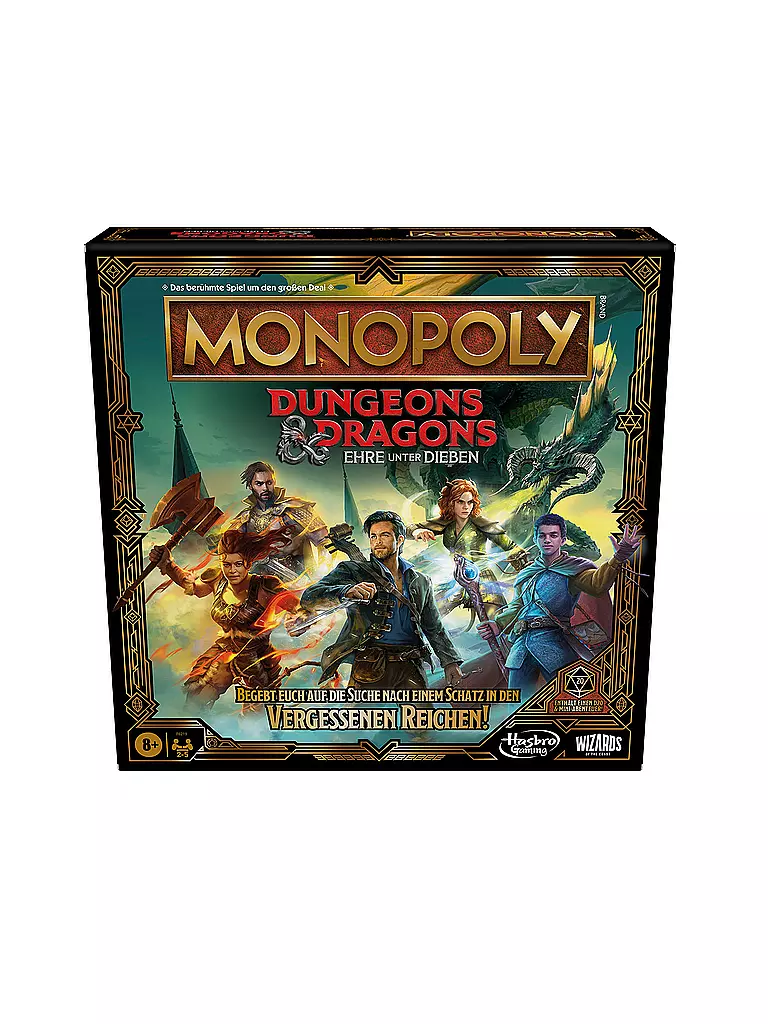 HASBRO | Brettspiel - Monopoly Dungeons & Dragons: Ehre unter Dieben | keine Farbe
