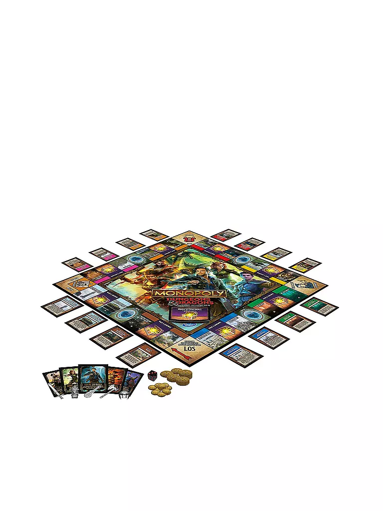 HASBRO | Brettspiel - Monopoly Dungeons & Dragons: Ehre unter Dieben | keine Farbe