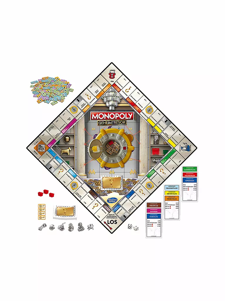 HASBRO | Brettspiel - Monopoly Geheimtresor | keine Farbe