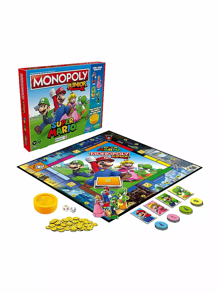 HASBRO | Brettspiel - Monopoly Junior Super Mario Edition | keine Farbe