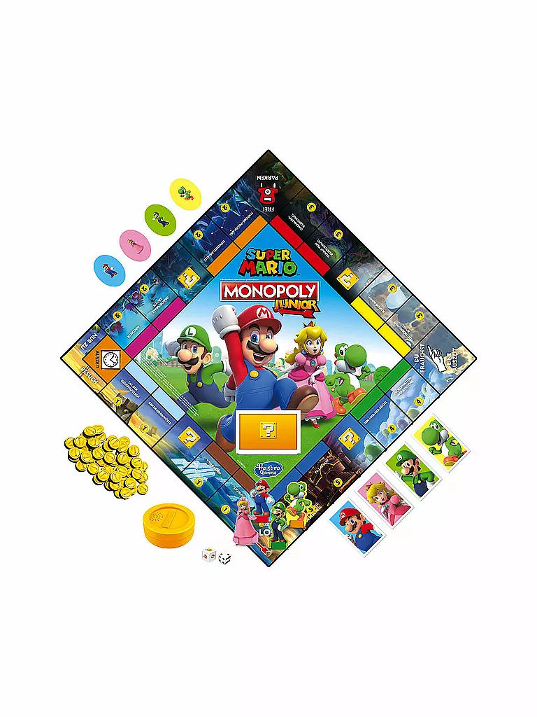 HASBRO | Brettspiel - Monopoly Junior Super Mario Edition | keine Farbe