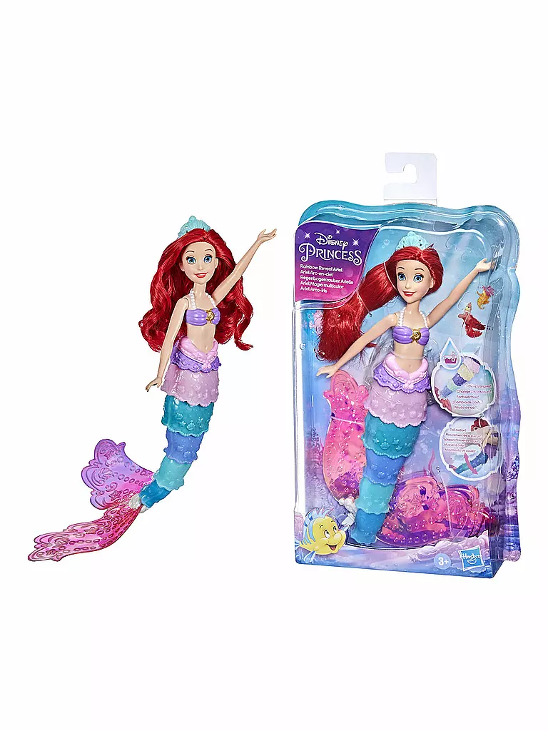 HASBRO | Disney Prinzessin Regenbogenzauber Arielle | keine Farbe