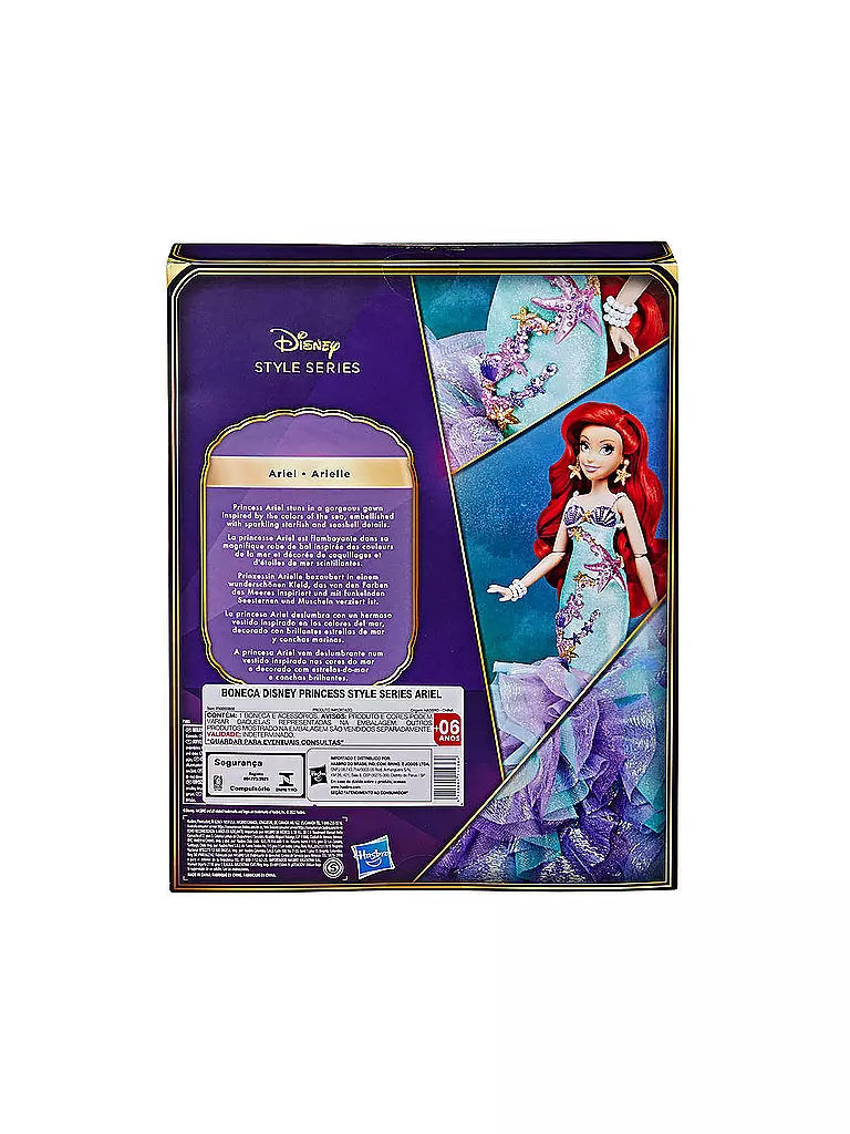 HASBRO | Disney Prinzessin Style Serie Arielle | keine Farbe