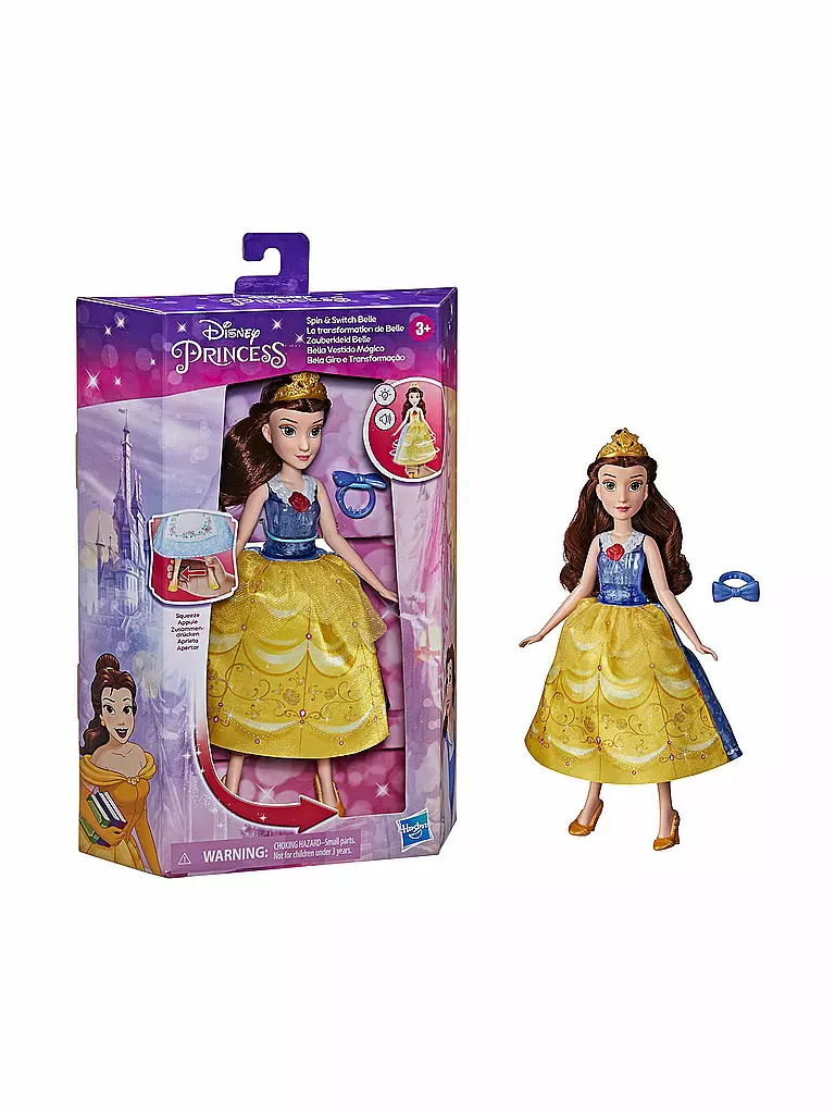 HASBRO | Disney Prinzessin Zauber Kleid Spin and Switch | keine Farbe