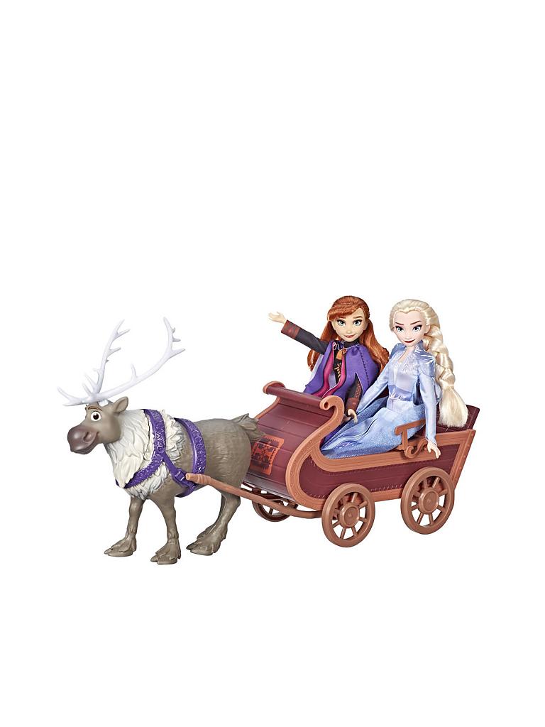 HASBRO | FROZEN Disney Die Eiskönigin 2 – Schlittenfahrt mit Sven und den Schwestern Elsa und Anna Spielset  | keine Farbe
