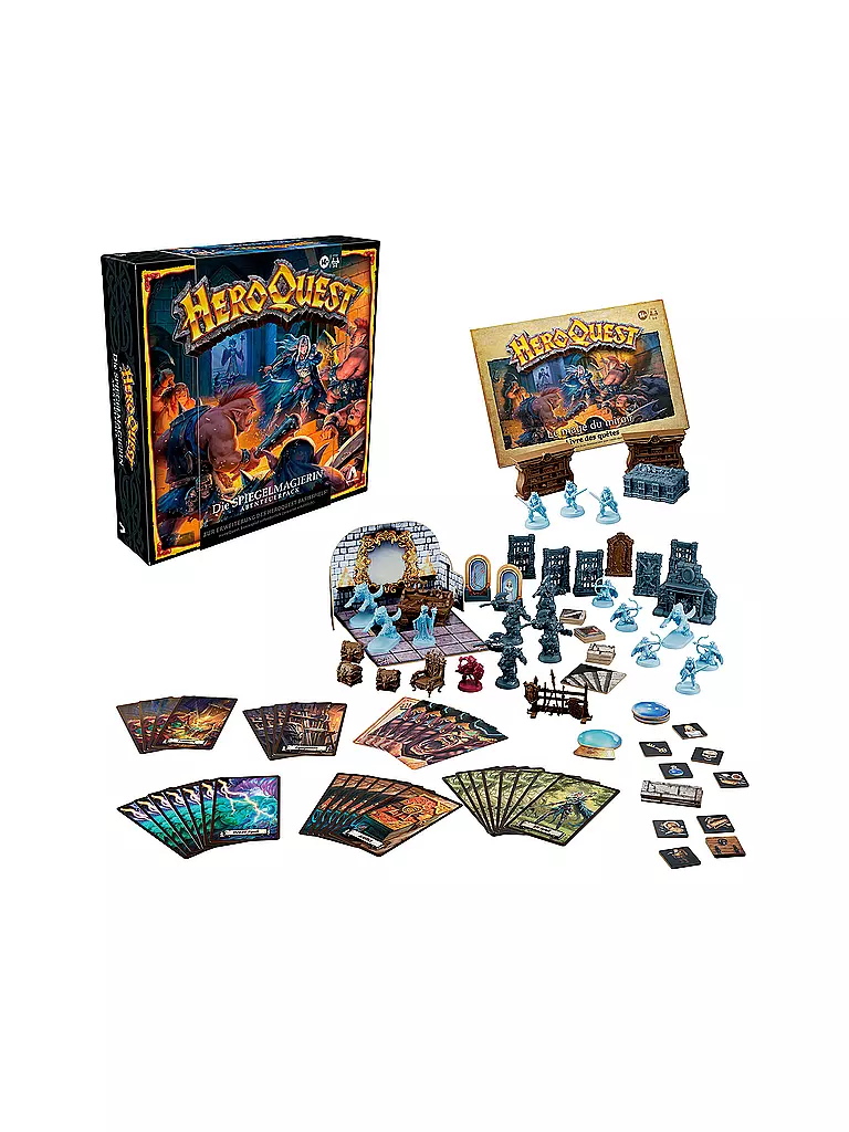 HASBRO | HeroQuest Die Spiegelmagierin Abenteuerpack | keine Farbe