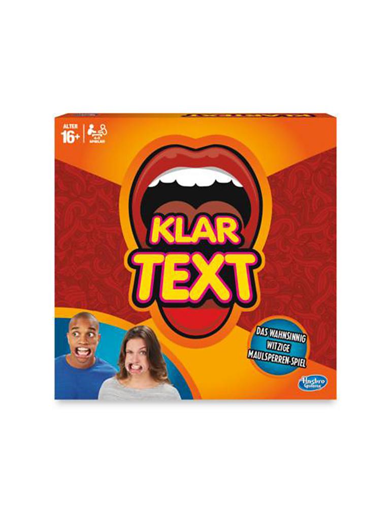 HASBRO | Klartext | keine Farbe