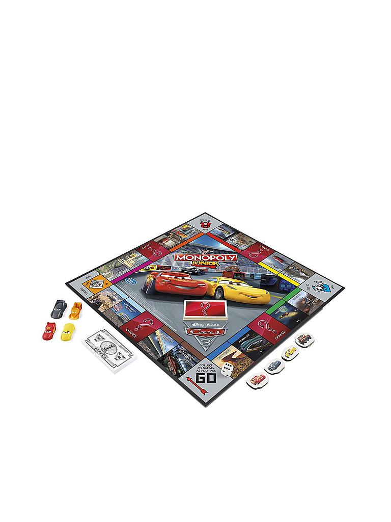 HASBRO | Monopoly Junior Cars 3 | keine Farbe