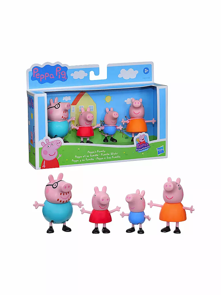 HASBRO | Peppa Pig Familie Wutz Figurenset | keine Farbe