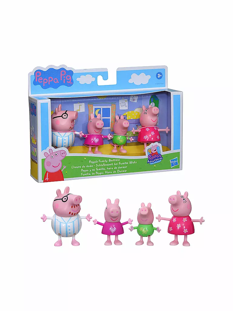 HASBRO | Peppa Pig Familie Wutz Figurenset | keine Farbe