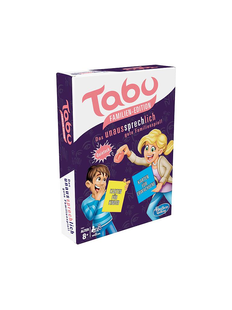 HASBRO | Tabu Familien Edition | keine Farbe
