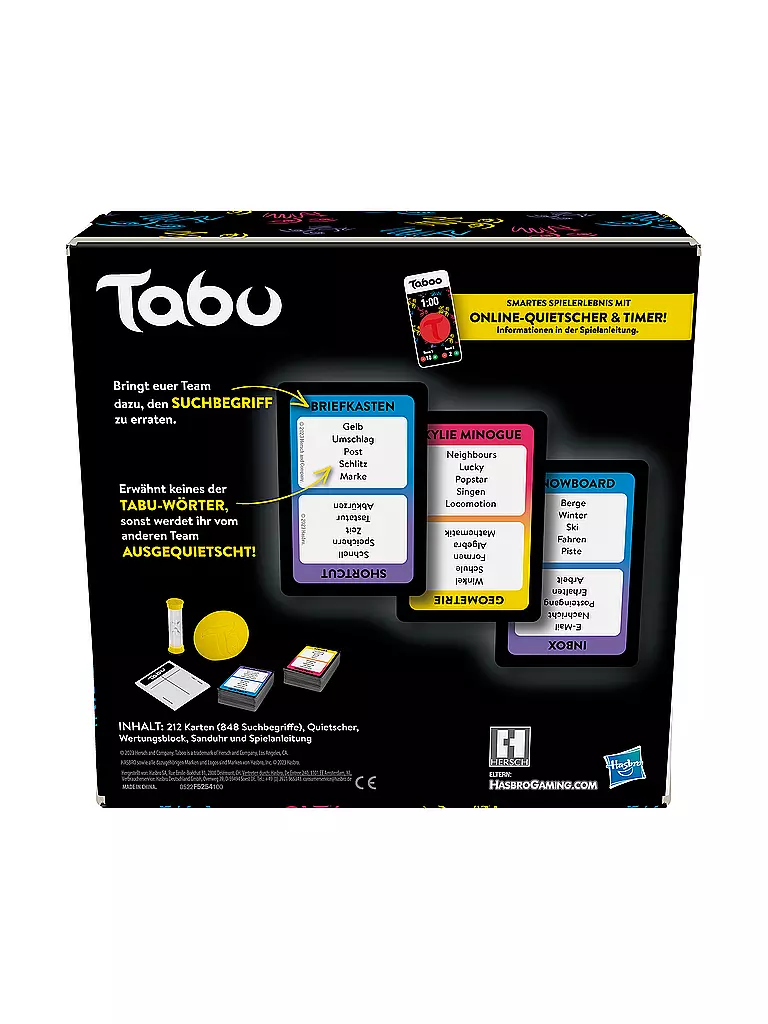 HASBRO | Tabu | keine Farbe