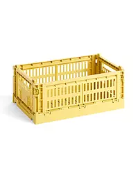 HAY | Aufbewahrungsbox Colour Crate S | gelb