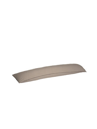 HEFEL | Jersey-Bezug Seitenschläferkissen 35x160cm Taupe