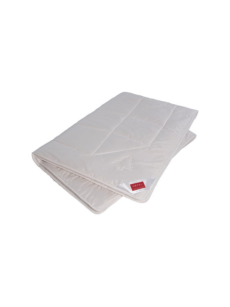 HEFEL Edredón para todo el año Wellness Zirbe 140x200cm blanco