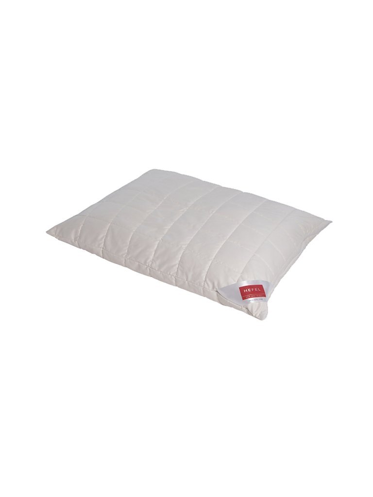 HEFEL Kissen Wellness Zirbe Wash 40x80cm 510g/100g weiss