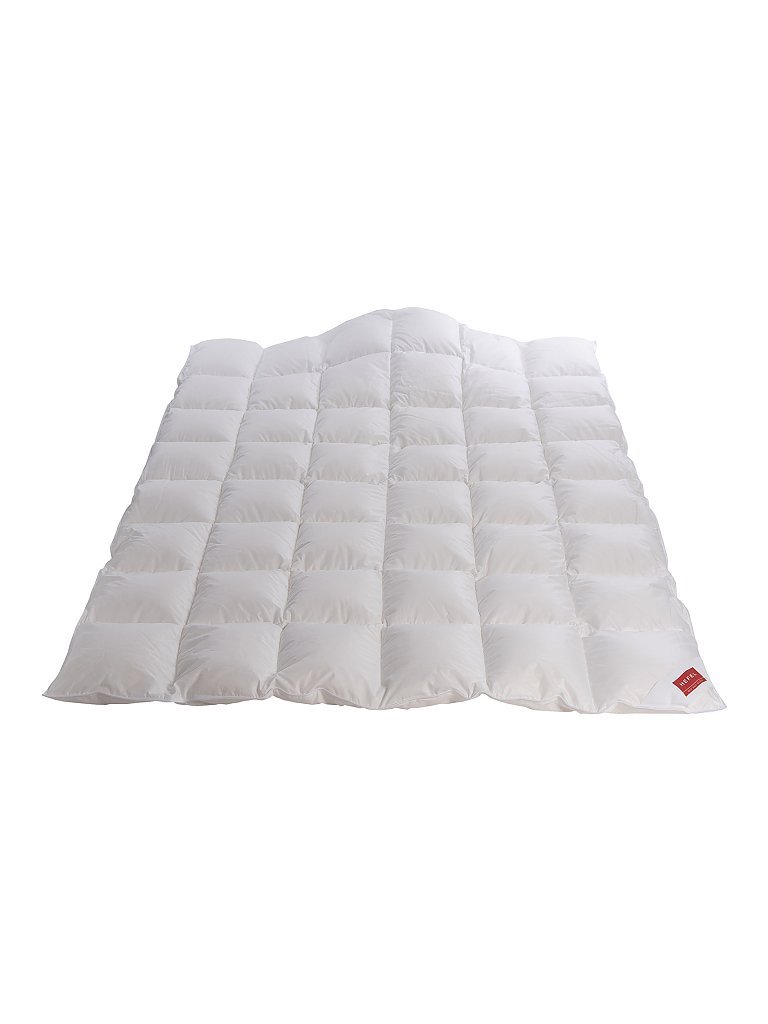 HEFEL Ganzjahresdecke DeLuxe Down 140x220cm (420g) weiß