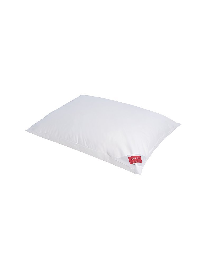 HEFEL 3 Kammer Kissen DeLuxe Down 70x90cm (2x100g/600g) weiß