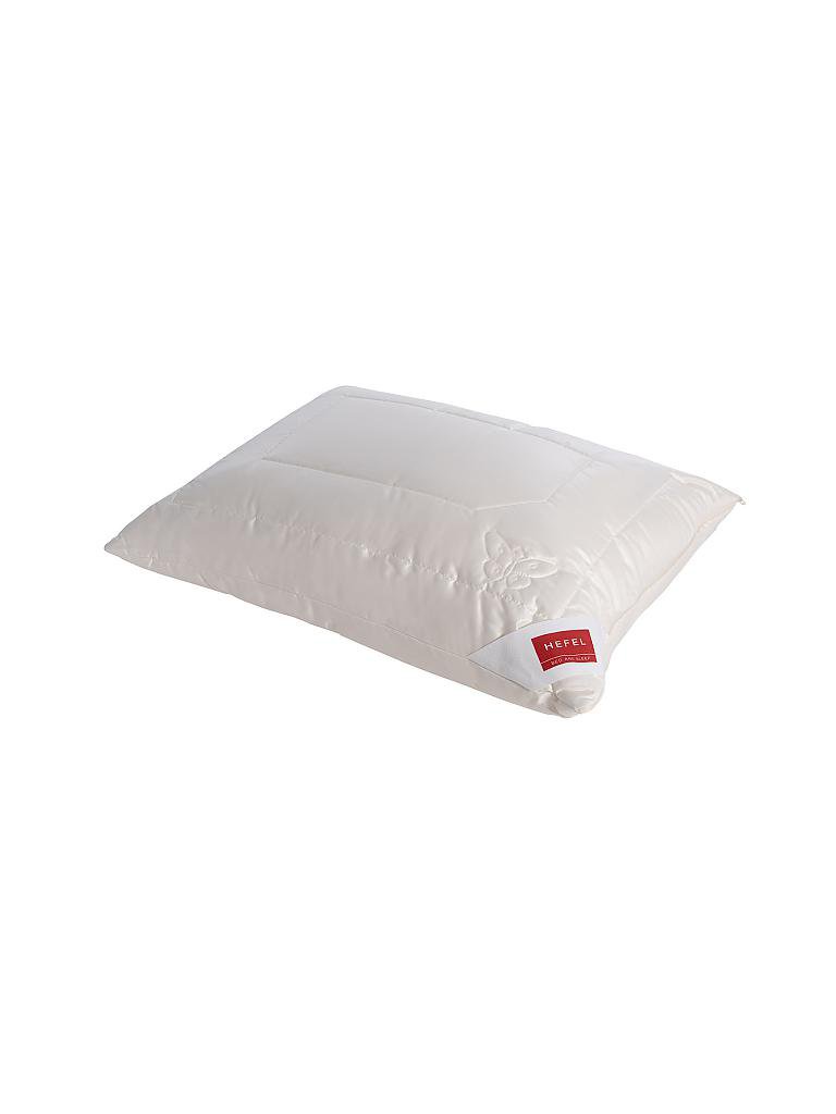 HEFEL | Kissen "Pure Silk" 70x90cm (Champagner) 1000g | creme