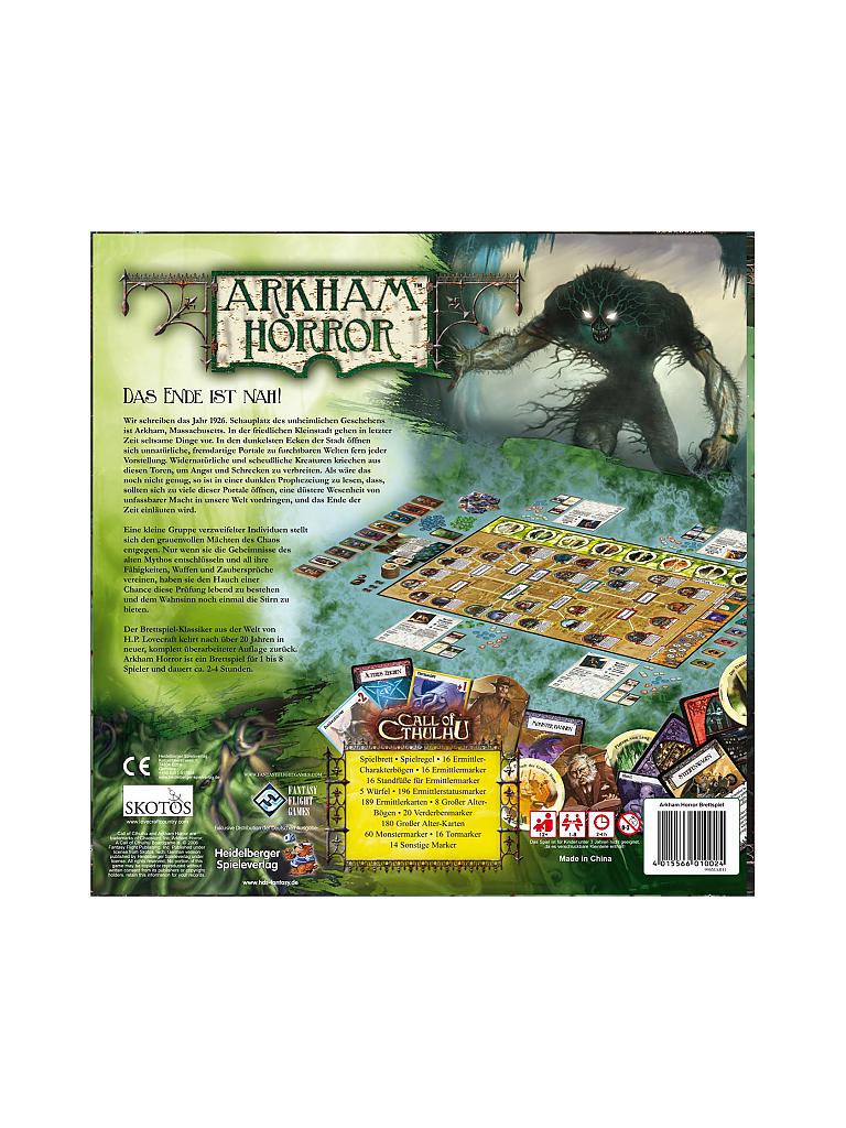 HEIDELBERGER SPIELEVERLAG | Arkham Horror (Deutsch) | keine Farbe