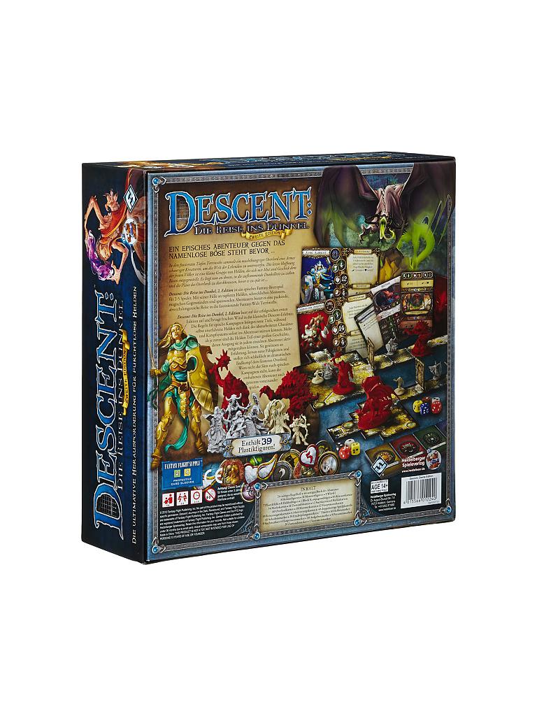 HEIDELBERGER SPIELEVERLAG | Brettspiel - Descent - Reise ins Dunkel | keine Farbe