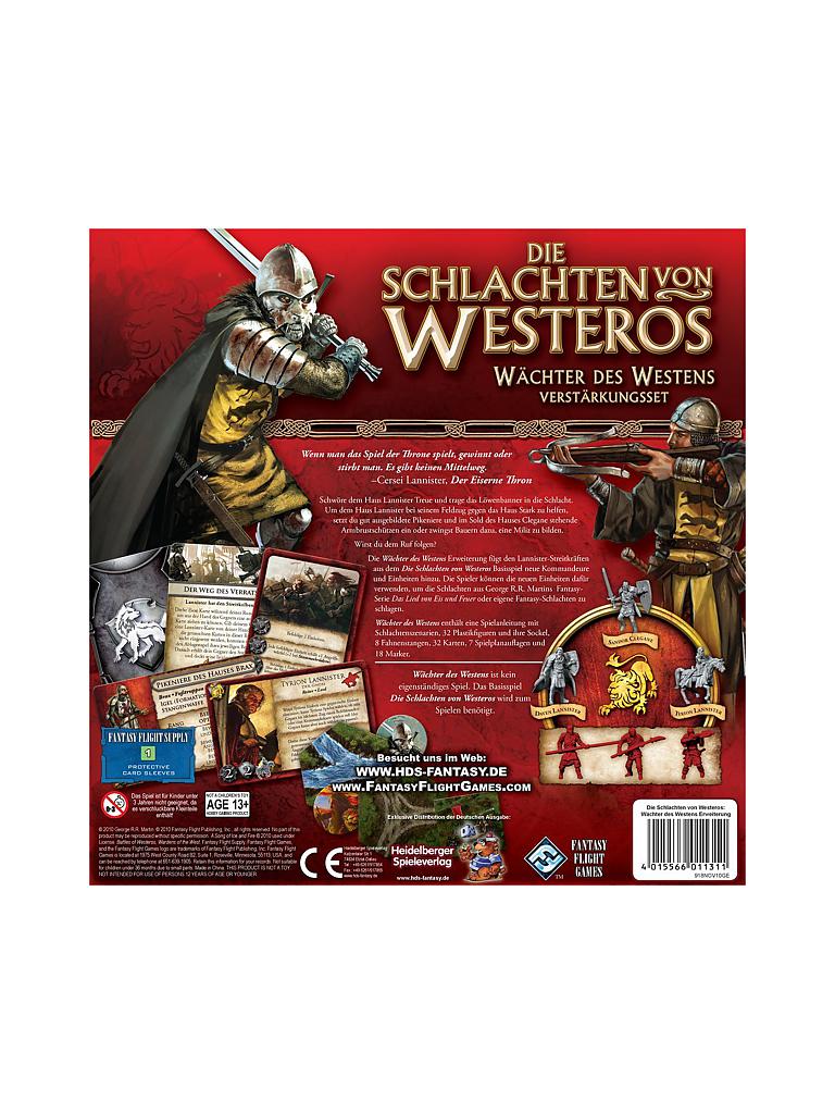 HEIDELBERGER SPIELEVERLAG | Die Schlachten von Westeros - Wächter des Westens (Erweiterung) | transparent