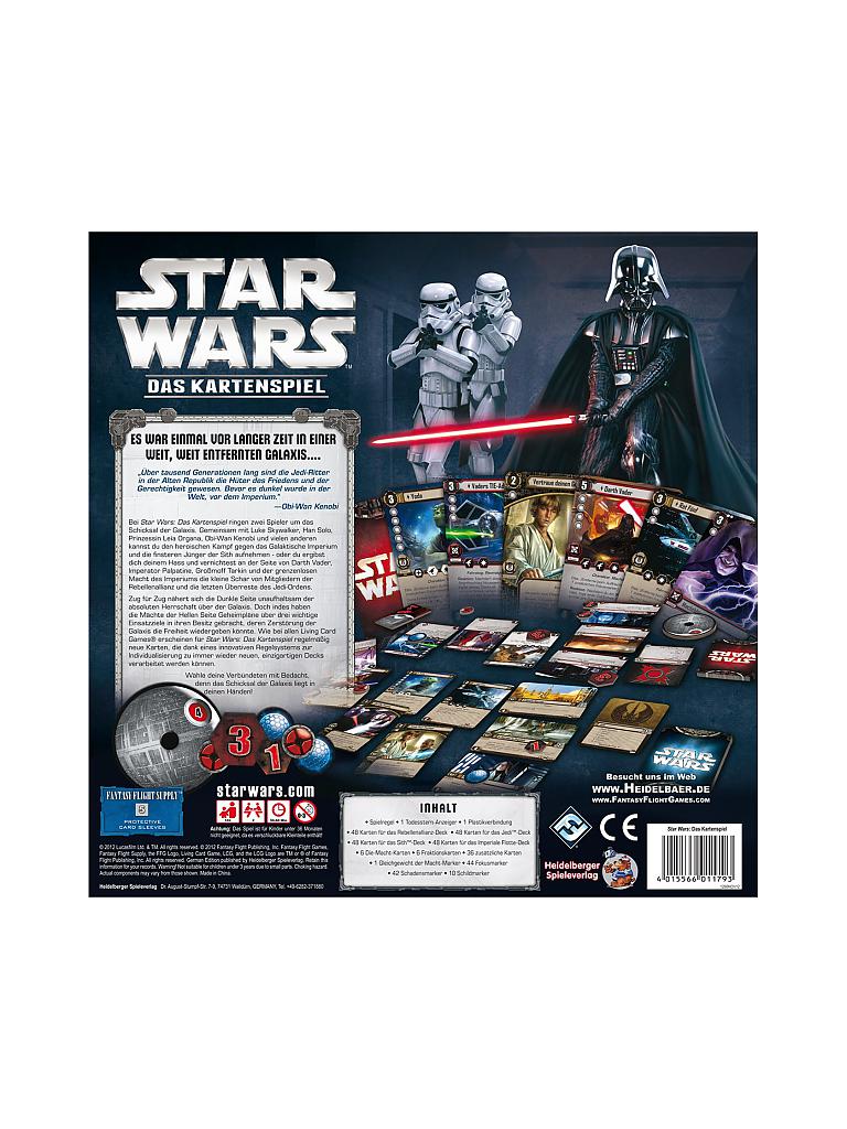 HEIDELBERGER SPIELEVERLAG | Star Wars- Das Kartenspiel (Grundspiel) | keine Farbe