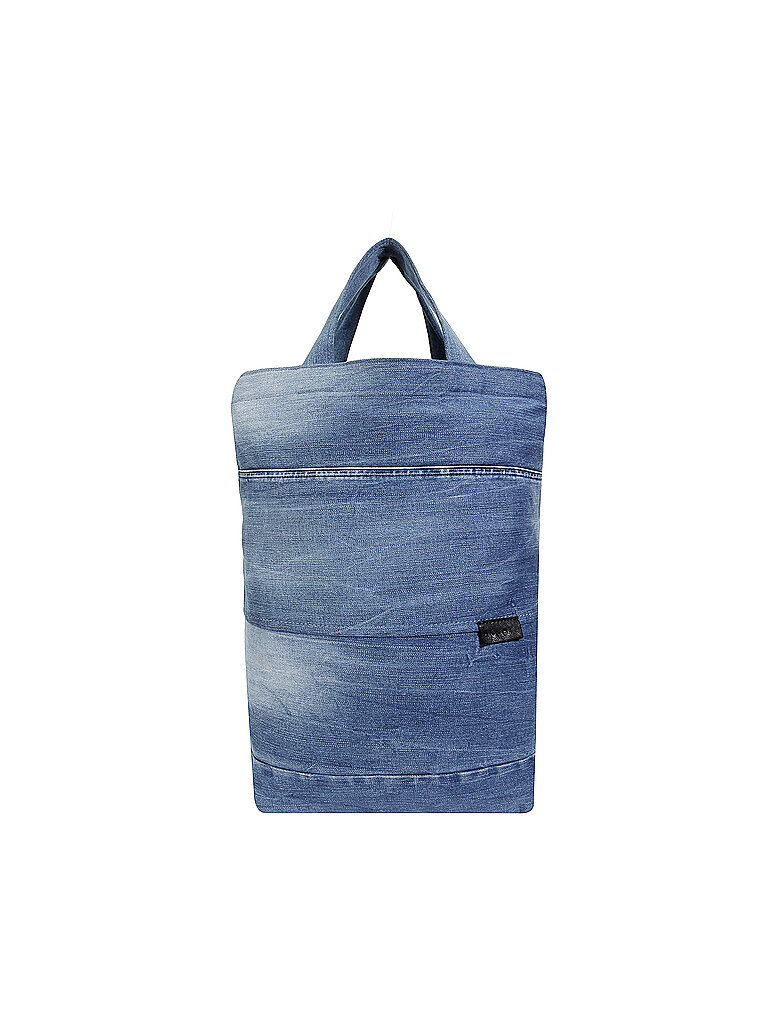 HEIDENSPASS Denimshopper  Upcycling Projet  blau