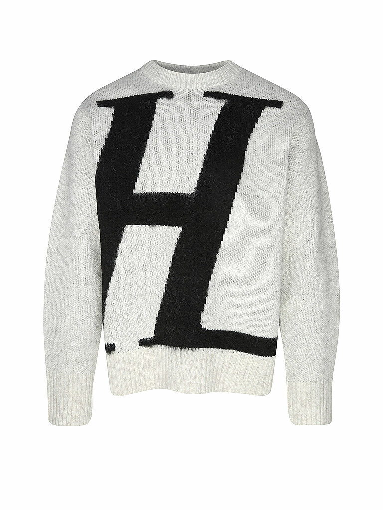 HELMUT LANG Pullover  hellgrau | XL