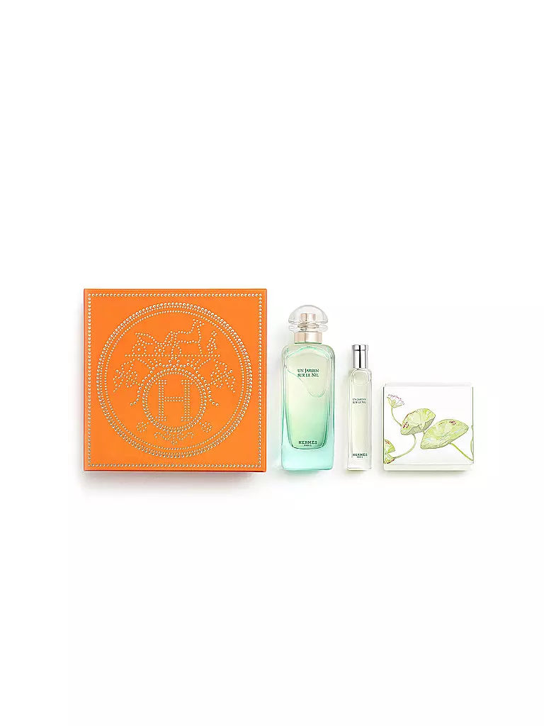 HERMÈS | Geschenkbox Un Jardin sur le Nil Eau de Toilette 100ml / 15ml  | keine Farbe
