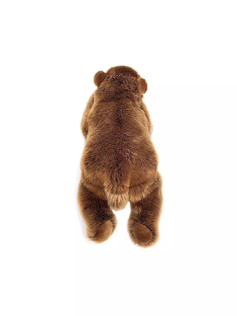 HERMANN TEDDY | Plüschtier - Braunbär liegend 45cm | braun