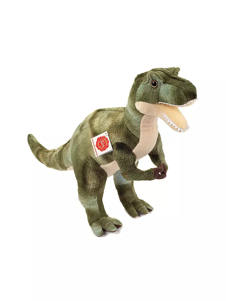 HERMANN TEDDY | Plüschtier - Dinosaurier T-Rex stehend 80cm | grün