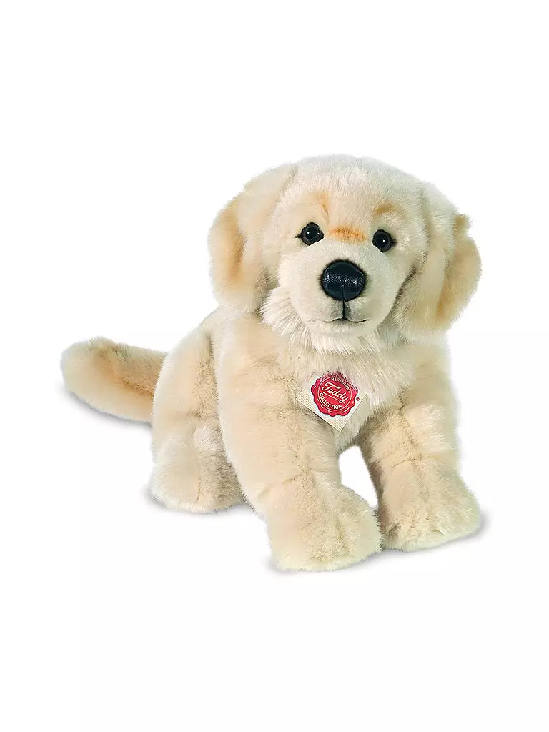 HERMANN TEDDY | Plüschtier - Golden Retriever sitzend 30cm | beige