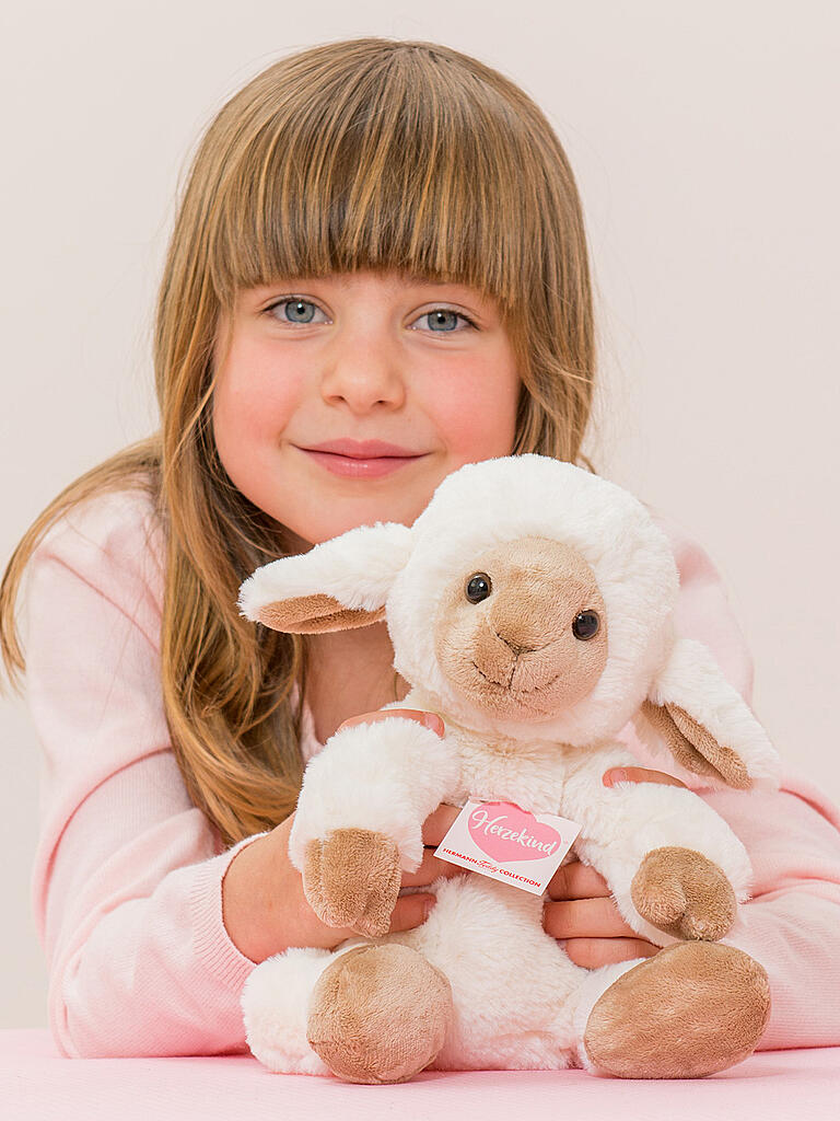 Teddy Hermann 32 cm Plüschtier Lämmchen Frido Kuscheltier Neu 