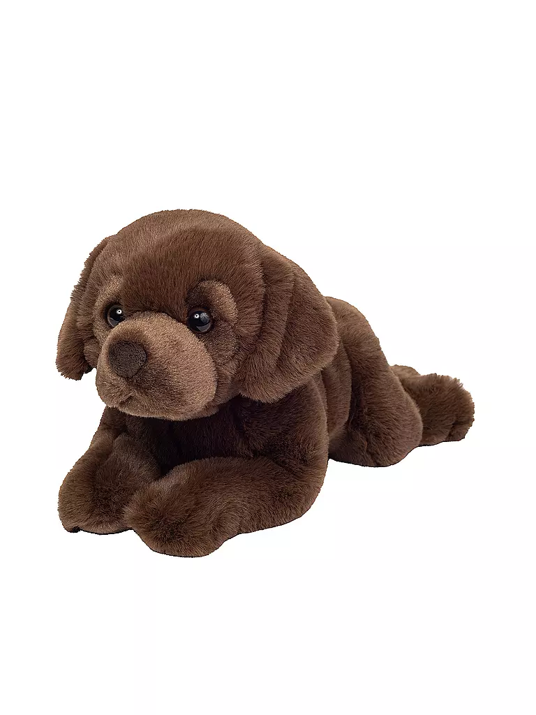 HERMANN TEDDY | Plüschtier - Labrador liegend | braun