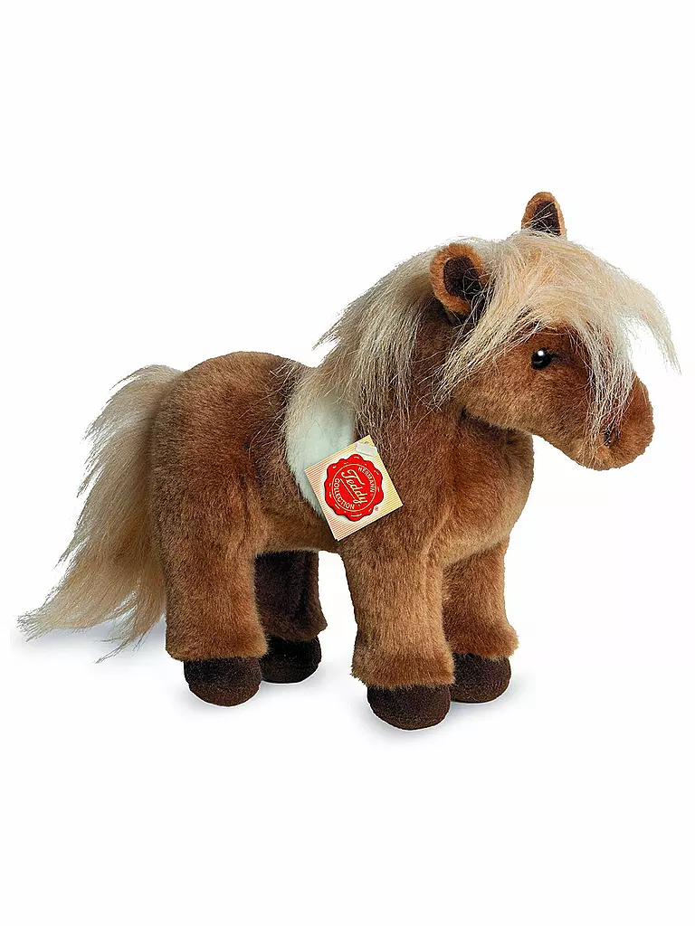 HERMANN TEDDY | Plüschtier - Shetlandpony 25cm | braun