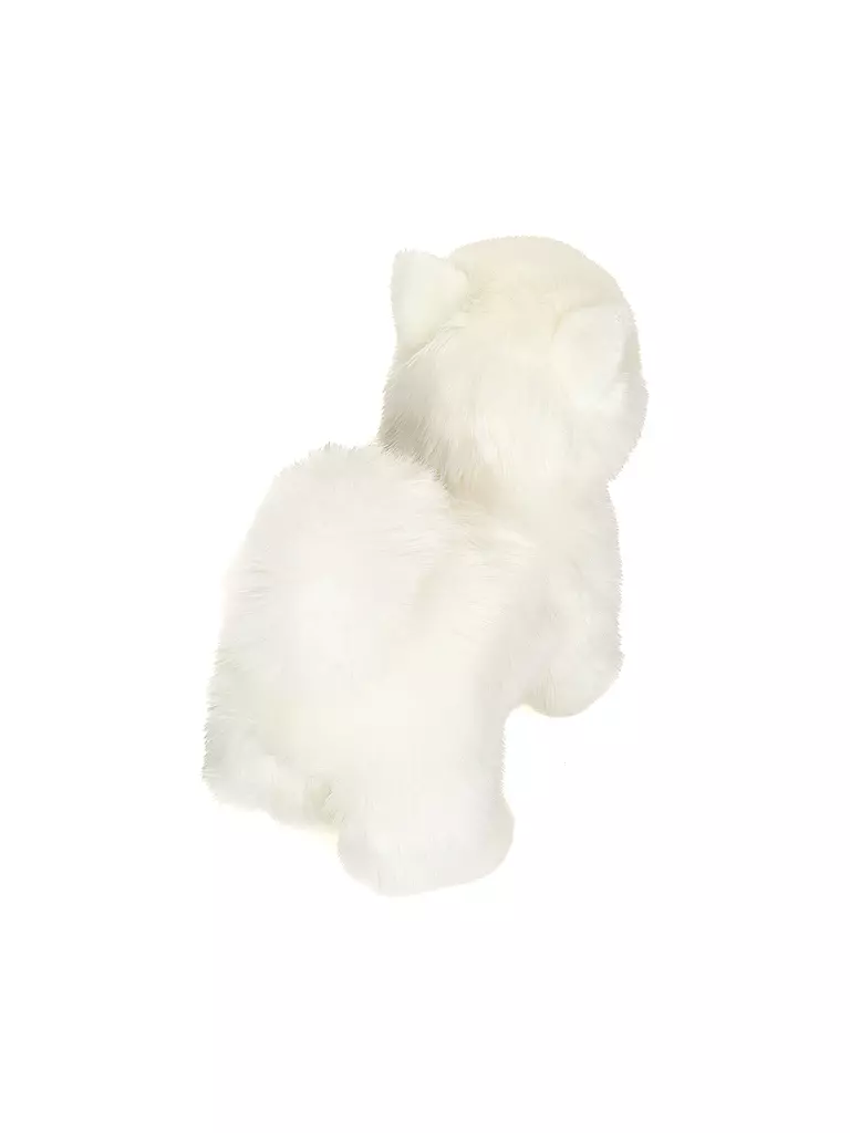 HERMANN TEDDY | Plüschtier - Zwergspitz weiß stehend 35 cm | keine Farbe