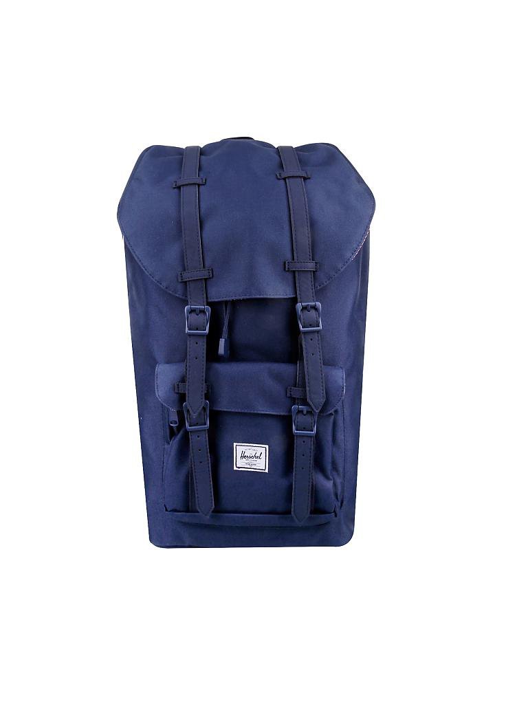 HERSCHEL Rucksack "Little America" blau