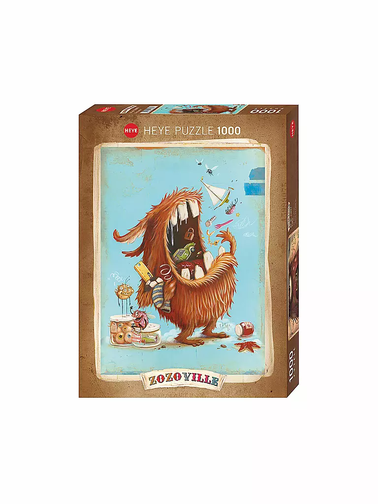HEYE | Puzzle - Omnivore Zozoville 1000 Teile | keine Farbe