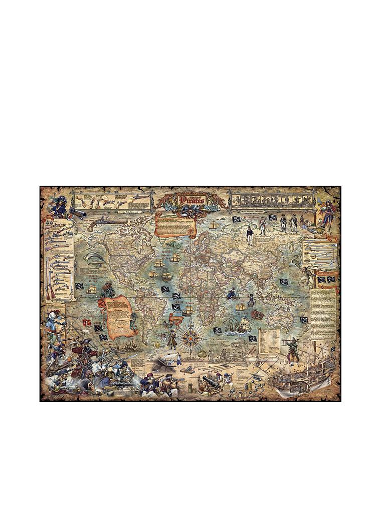 HEYE | Puzzle - Pirate World (3000 Teile) | keine Farbe