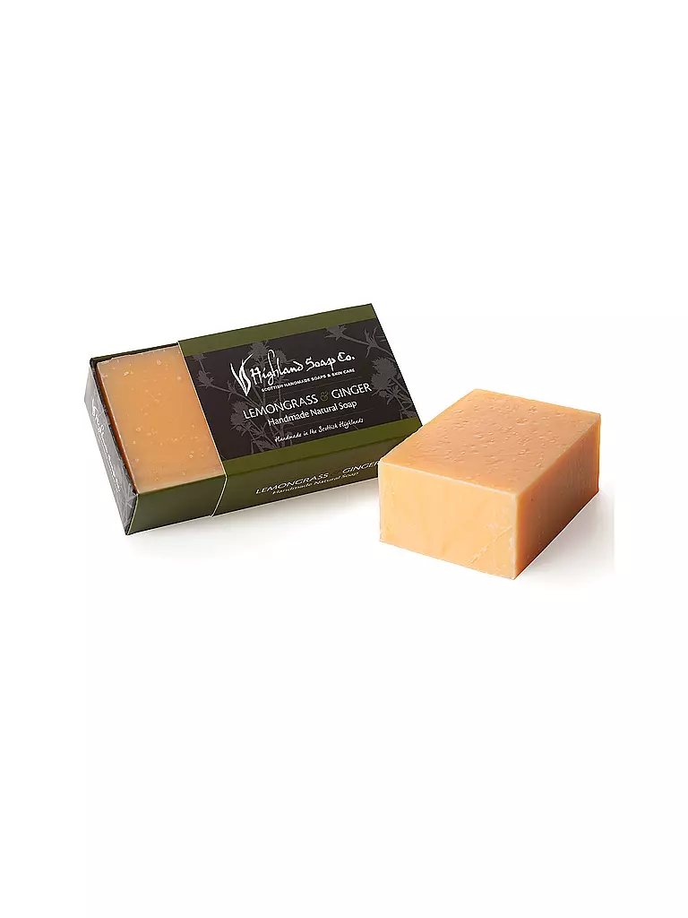 The Highland Soap Company Seife Wild Nettle & Heather – 190 G, Handgemacht, Mit Sheabutter